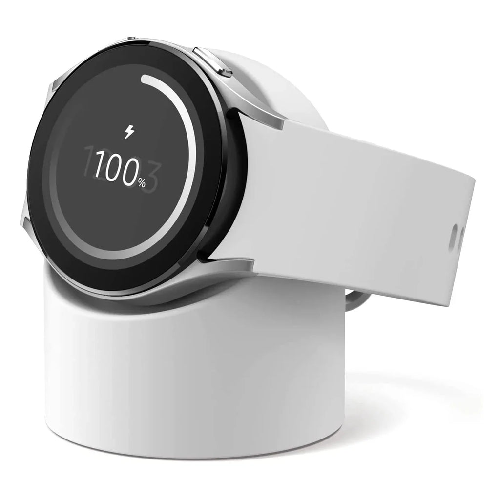 Compatible with For Samsung Galaxy Watch 7 4 3 6 5 Charger Stand 40 44 46mmGalaxy Watch3 4 6 5 Pro 7 Charger silicone Stand 45mm