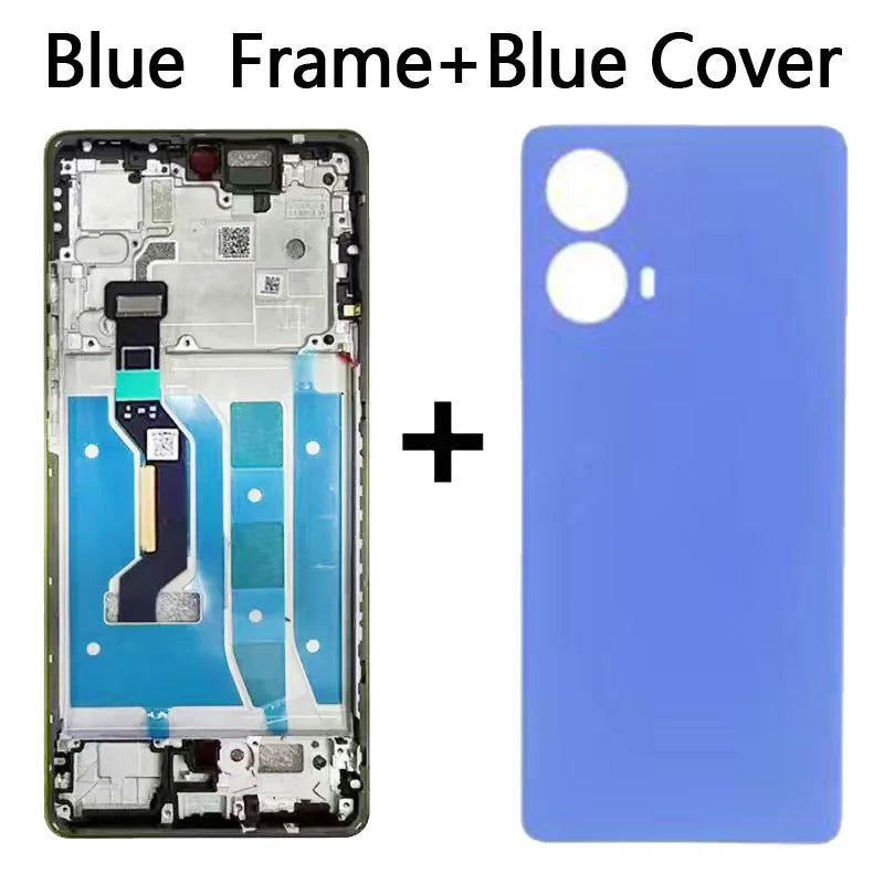 6.67"AMOLED For Motorola Moto G85 LCD For Moto G85 XT2427-3 Display LCD Screen Touch Digitizer Assembly With Fingerprint