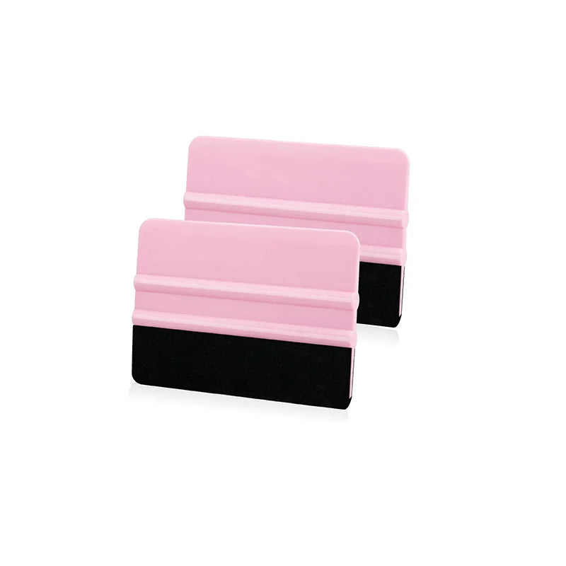 Felt Edge Squeegee Window Tinting Tool Car Vinyl Wrap Scraper Plastic Spatula Scratch Free Film DIY Squeegee Wallpaper Smoothing