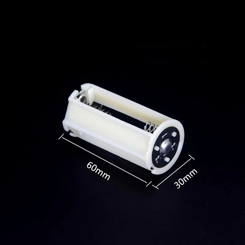4PC 3 Battery Conversion Tubes,  4.5V Battery Holder, Cylindrical Flat Head