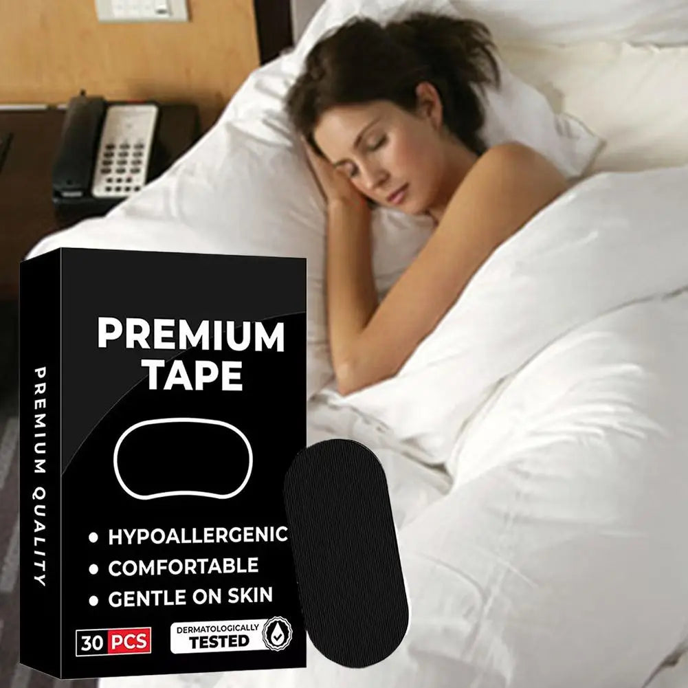Anti Snoring Sleep Mouth Tape, Best Breathing Nasal Strips Medical Grade Improved Sleeping Snoring Relief