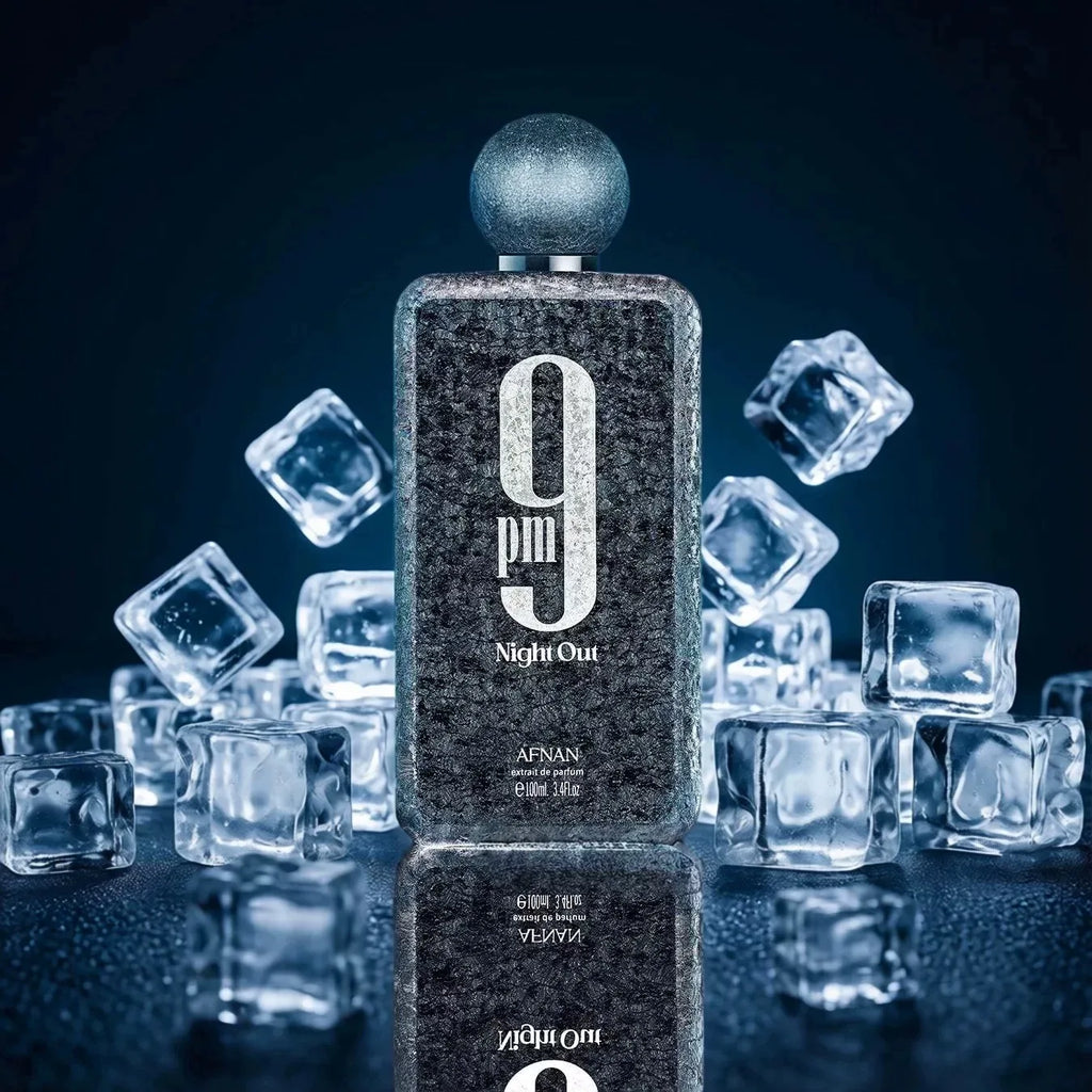 9 PM Night Out Extrait de Parfum Men's perfume spray, Oriental Spicy Flavor 100ml