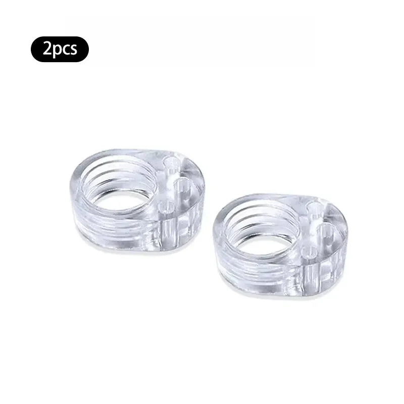 Handles Door Stopper Silicone Gel Door Stop Transparent Wall Protection Door Knob Bumper Furniture Protector Pad Handle Buffer