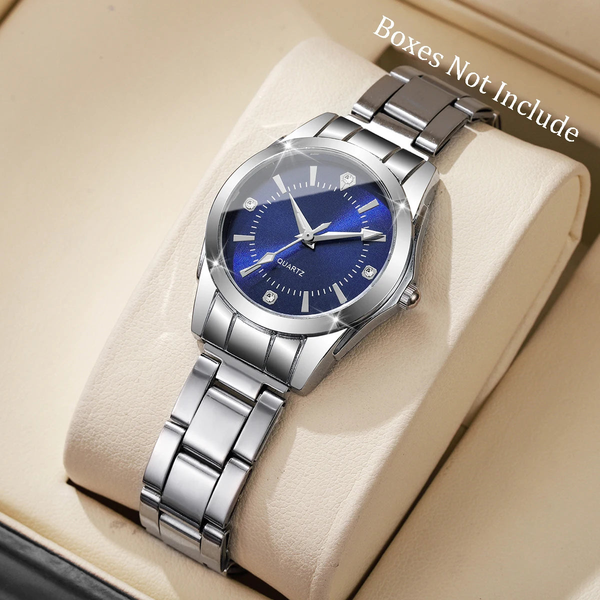 Fashion Rhinestone Women Watches Casual Quartz Wrist Watches For Ladies Clock Reloj Mujer（Without box）