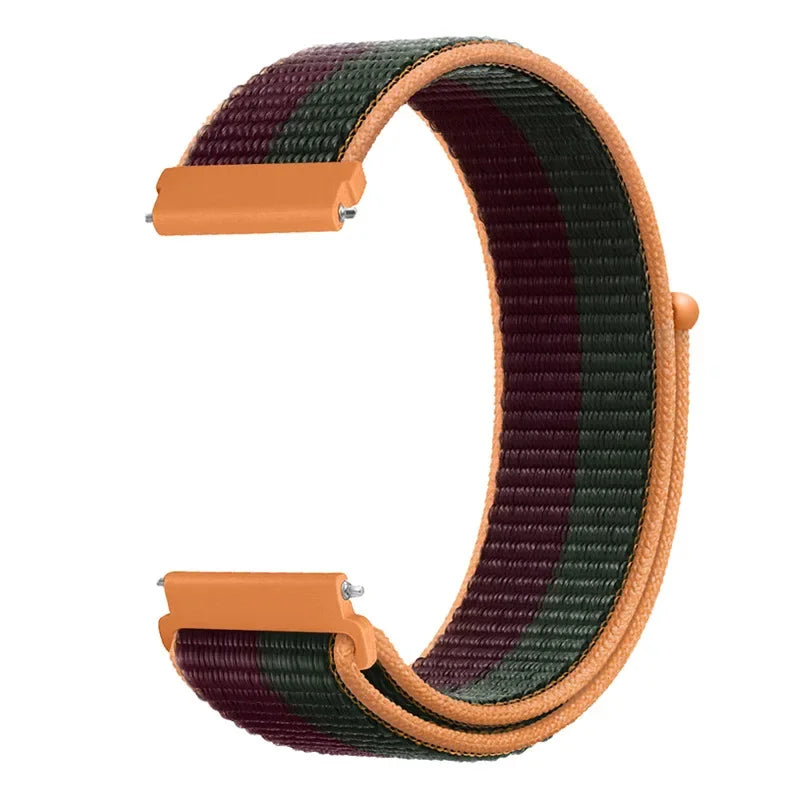 Nylon Loop For Garmin Forerunner 965 255 265 745 Bracelet For Garmin Vivoactive 6 5 4 3/Venu 2 3/Active/Chronos 22mm 20mm Strap