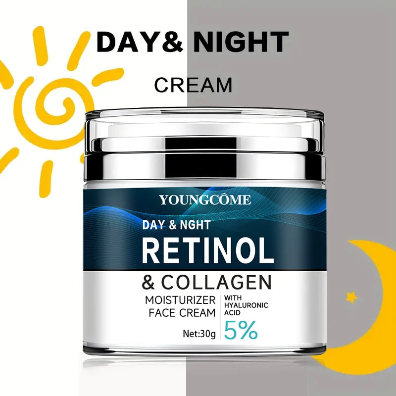 Vitamin C+E Retinol Collagen Cream Moisturizing Firming Hyaluronic Lightening Repairing Smooth Skincare Whitening Creams