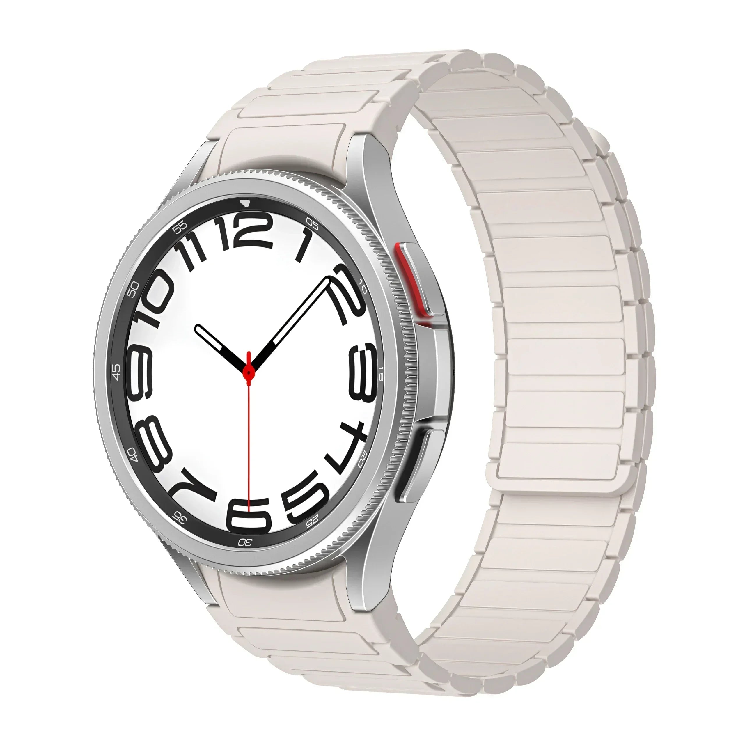 Silicone Band For Samsung Galaxy Watch 6 Classic 43mm 47mm 5Pro 45mm NO Gaps Sports Strap For Watch 6 40 44mm 4Classic 42mm 46mm