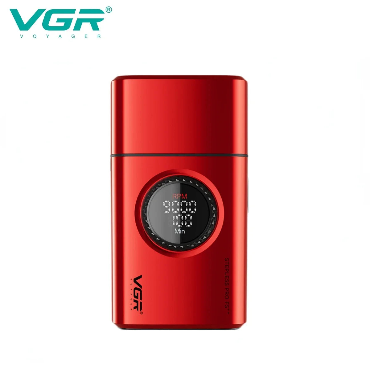 VGR Shaver Professional Shaving Machine Electric Razor Portable Beard Trimmer 9000 RPM Reciprocating LED Shaver for Men V-378