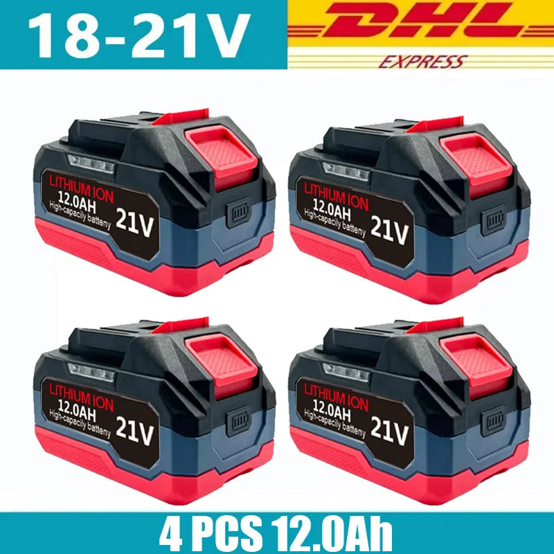 18V 21V 6.0 9.0 12.0Ah Rechargeable Lithium Battery For Makita 18v Power Tools Cordless Wrench Saw Drill Grinder Screwdriver .