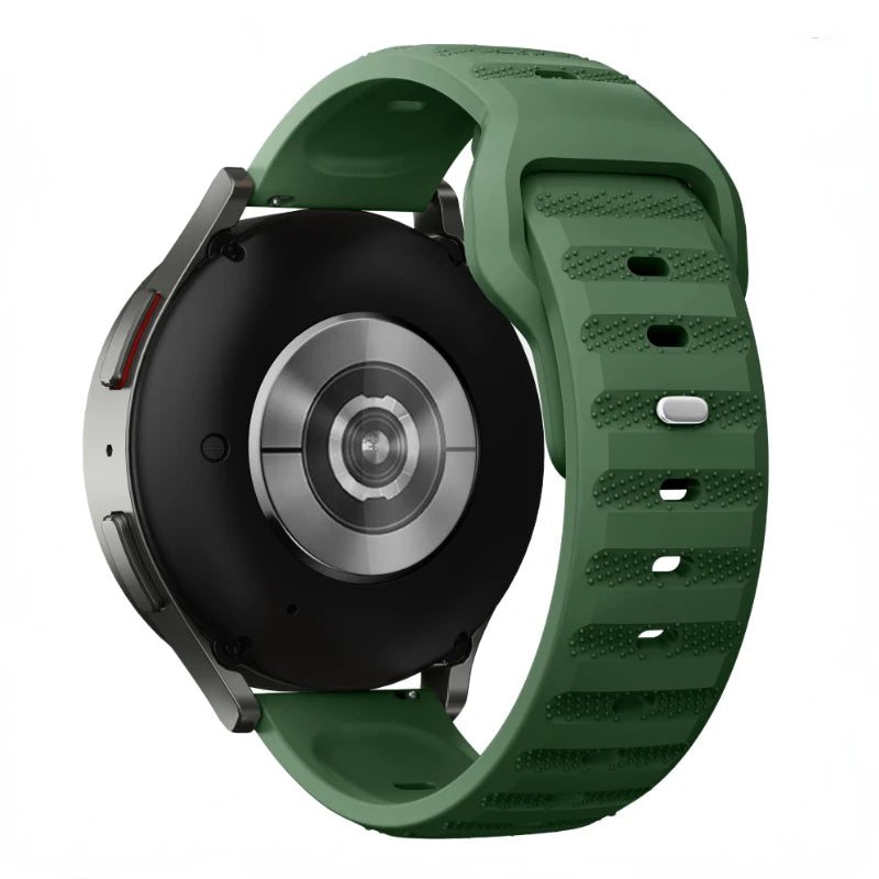 22mm 20mm Silicone Band For Huawei Watch 5/4/3/GT3-4-5-6 Pro 46mm Amazfit GTR 4/GTS 4 Breathable Belt Galaxy Watch 7/6/5/4 strap
