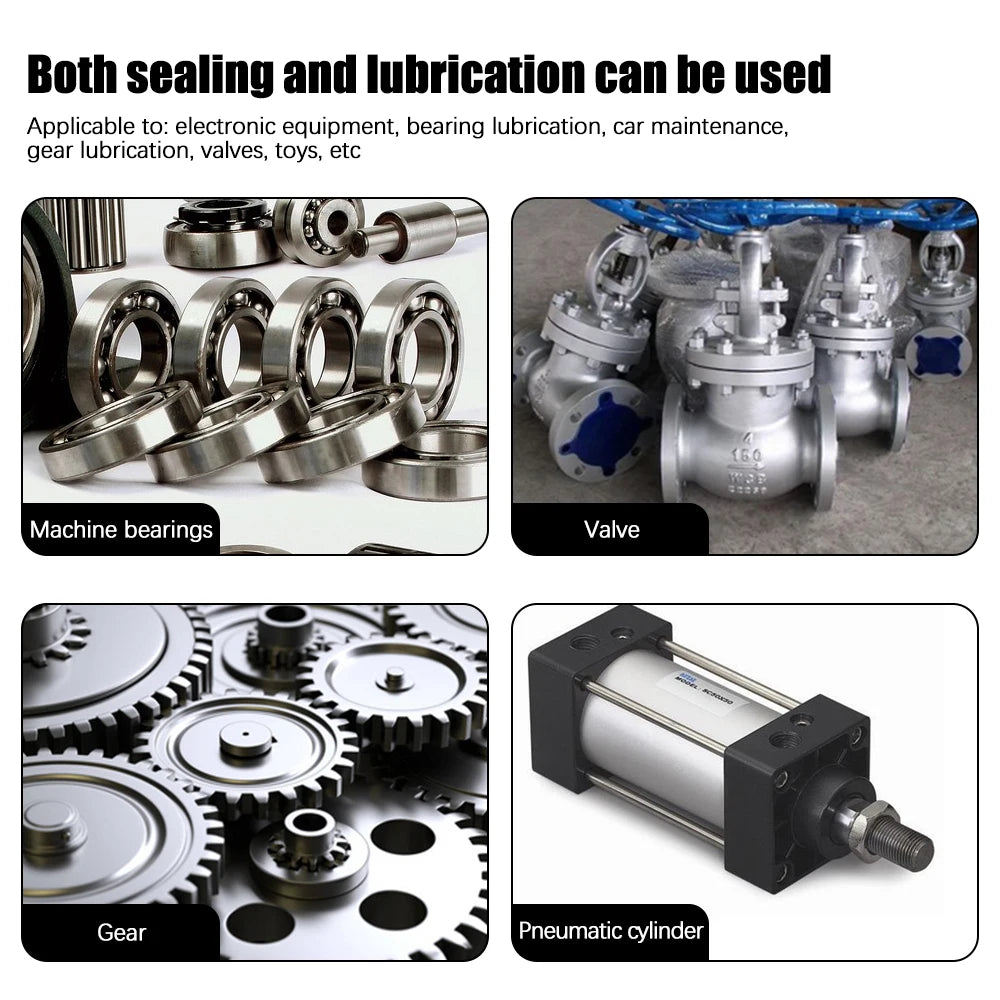 10g 1/3/5pcs Silicone Grease Lubrication Waterproof Sealing Silicone Grease Lubricant Automobile Gear Valve Chain Maintenance