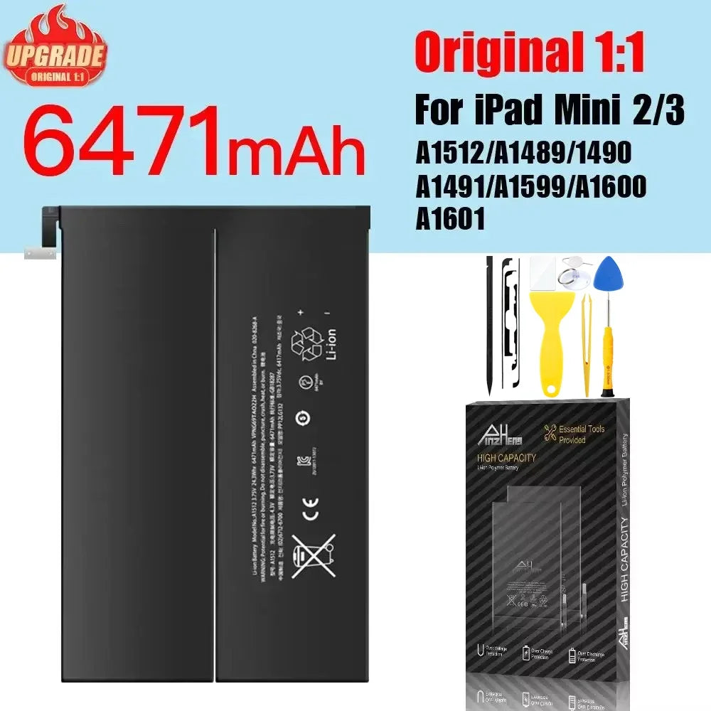 PINZHENG Tablet Battery For iPad 5 6 Air A1474 A1475 A1893 For iPad Air 2 A1566 10.2 Mini 2 3 4 5 Pro 9.7 10.5 11 12.9 Battery