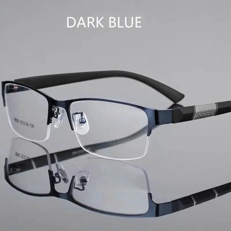Men Reading Glasses Retro Business Hyperopia Glasses Anti Blue Light Reading Glasses 0 +1.0 To +4.0 Glasses
