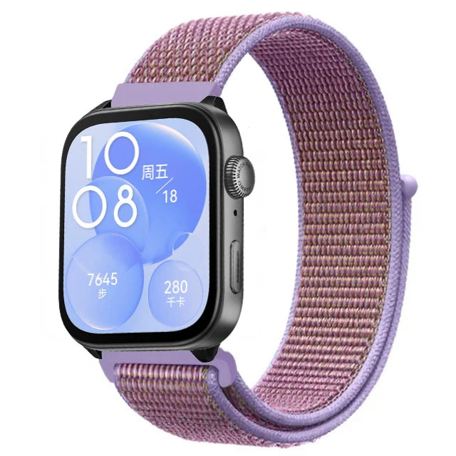 Nylon Loop Strap For Huawei Watch Fit 5/4/3 Sport Breathable Replacement Bracelet Wristband Huawei Watch Fit 4 5 Pro Accessories