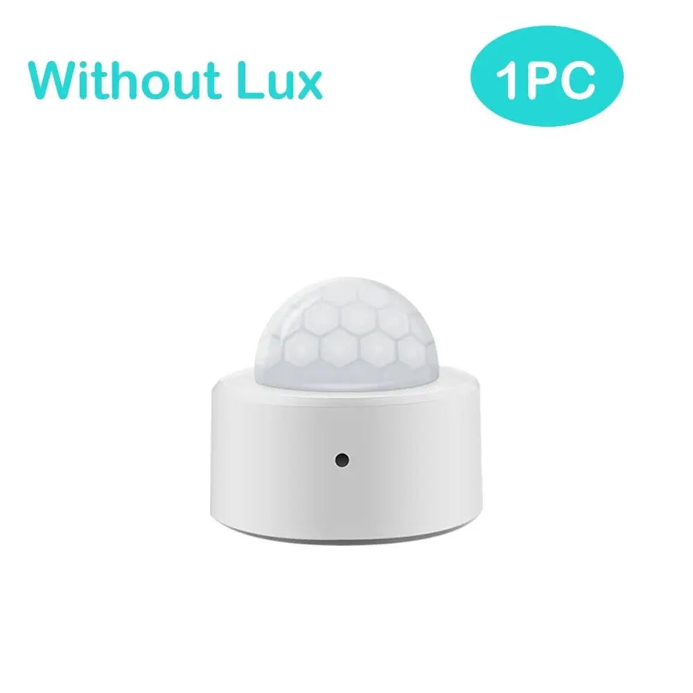Haozee ZigBee Smart PIR Motion Sensor Built In Battery Passive Infrared Detector Support Home Assistant Zigbee2mqtt
