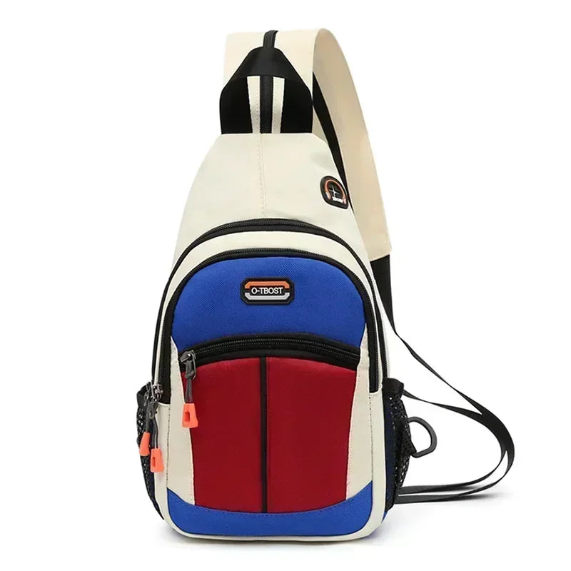 Women Mini Backpack Small Chest Bag Oxford Cloth Waterproof Fashion Messenger Bag Female Sports Bag Travel Bagpack Crossbody Bag