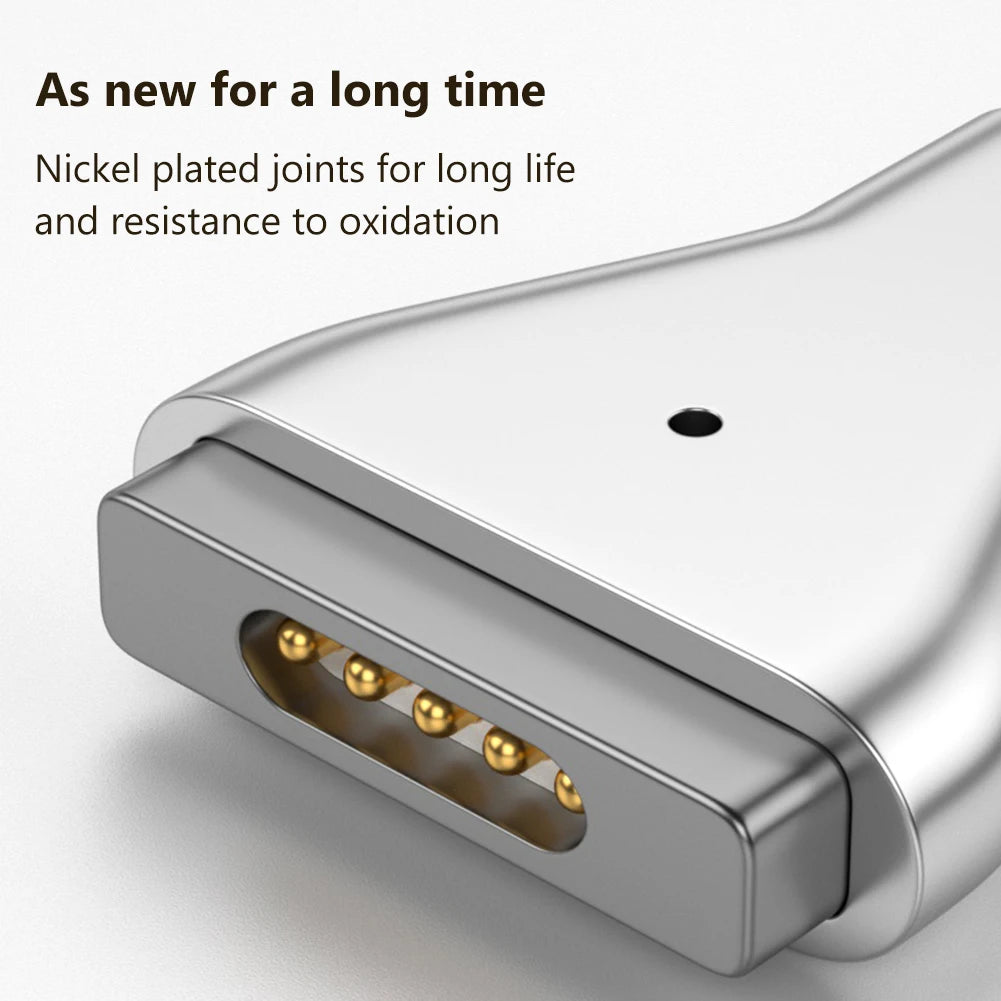 Type C Magnetic USB PD Adapter Connector For Type-C Female to Magnetic 2 USB C Female Magnet Plug Converter for MacBook Air/Pro