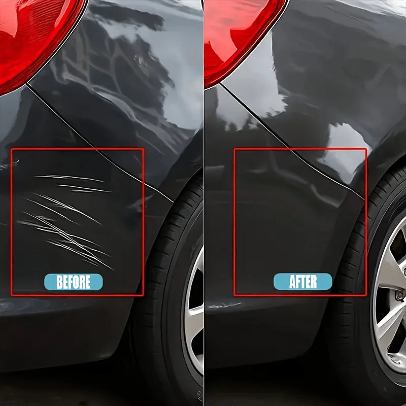 Easily Remove Small Surface Imperfections from Cars. Apply the Scratch Repair Paste to the Car Body to Restore Deep and Shallow Scratches Without Damaging the Original Paint Surface, Making It Ideal for Repairing Small Paint
