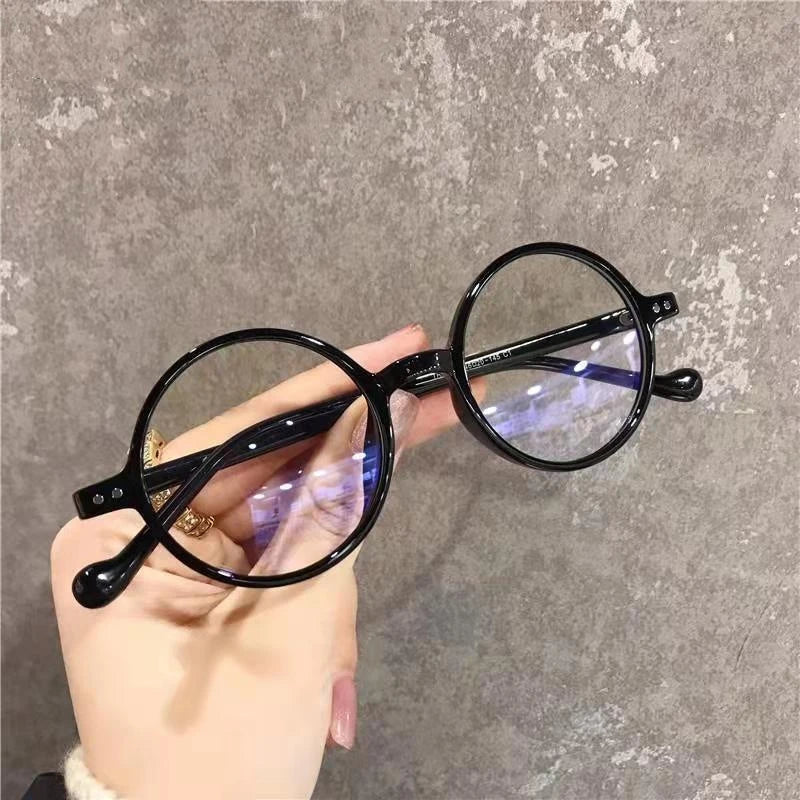 Round Reading Glasses Ultralight Small Frame Presbyopic Eyeglasses Blocking Blue Light Hyperopia Eyewear +1.0..+4.0 Gafas