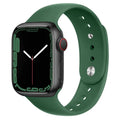 Silicone For Apple Watch Band 44mm 40mm 45mm 41mm 42mm 38mm 49mm 41 44 45 mm Bracelet IWatch Series 7 6 5 4 3 SE 8 Ultra Strap