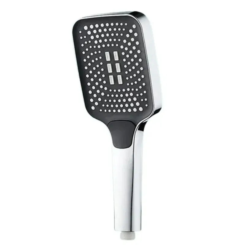 Adjustable 3-Mode High Pressure Shower Head Large Flow Water Saving Rainfall Mixer Head Bathroom Accessory