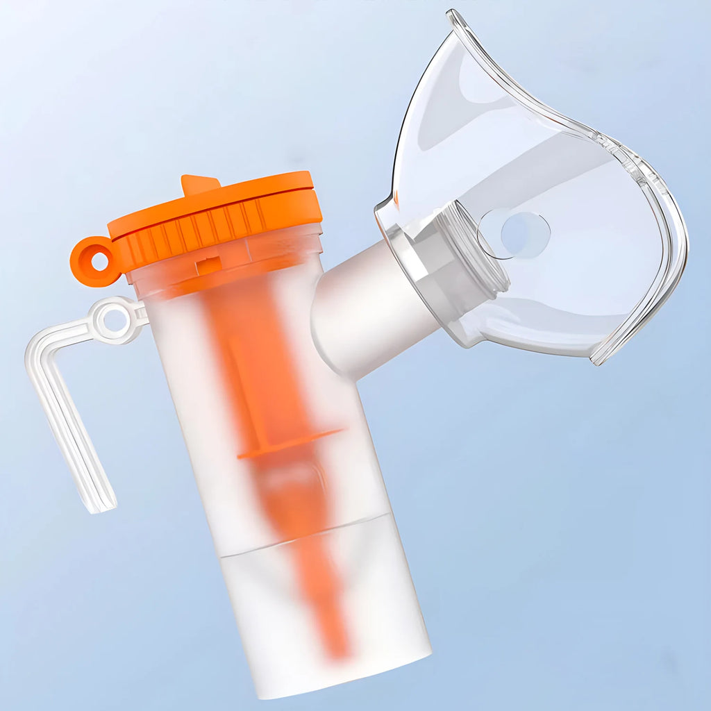 Portable Cough Atomizer, Nebulizer Machine for Adults Kids, Handheld Timing Can Nebulizer Airway Inhale Humidifier Health Care
