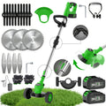 3-in-1 Cordless Weed Trimmer & Lawn Mower - Electric Trimmer, Edger, Bush Cutter with Adjustable Height