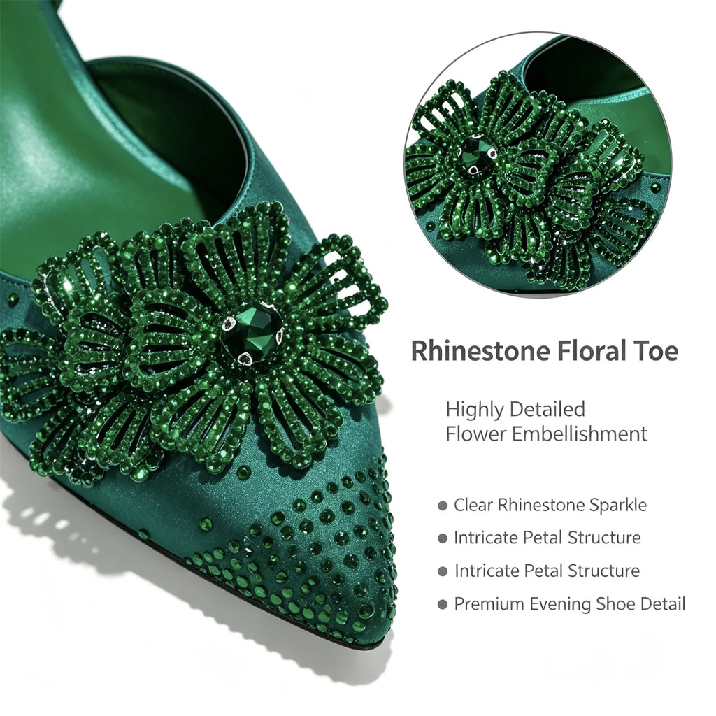 New Design Women Nigerian Italian Shoes and Bags Set Decorated with Rhinestone Women Shoes and Bags To Match Set Italy Lady