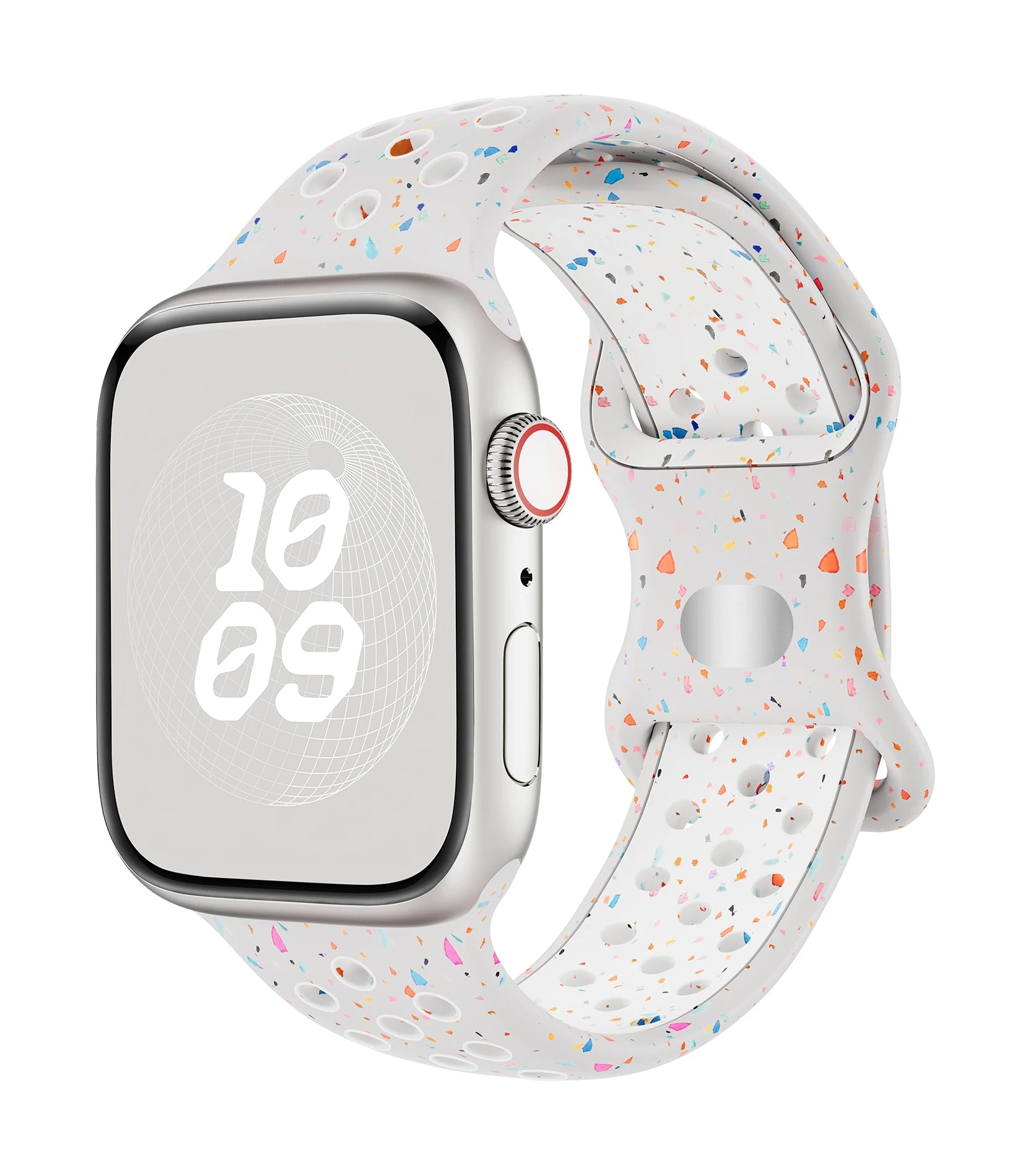 Silicone Strap for Apple watch band 40mm 41mm 45mm 44mm 46mm 49mm 42mm Breathable bracelet iwatch Series 11 10 9 8 SE 3 Ultra 2