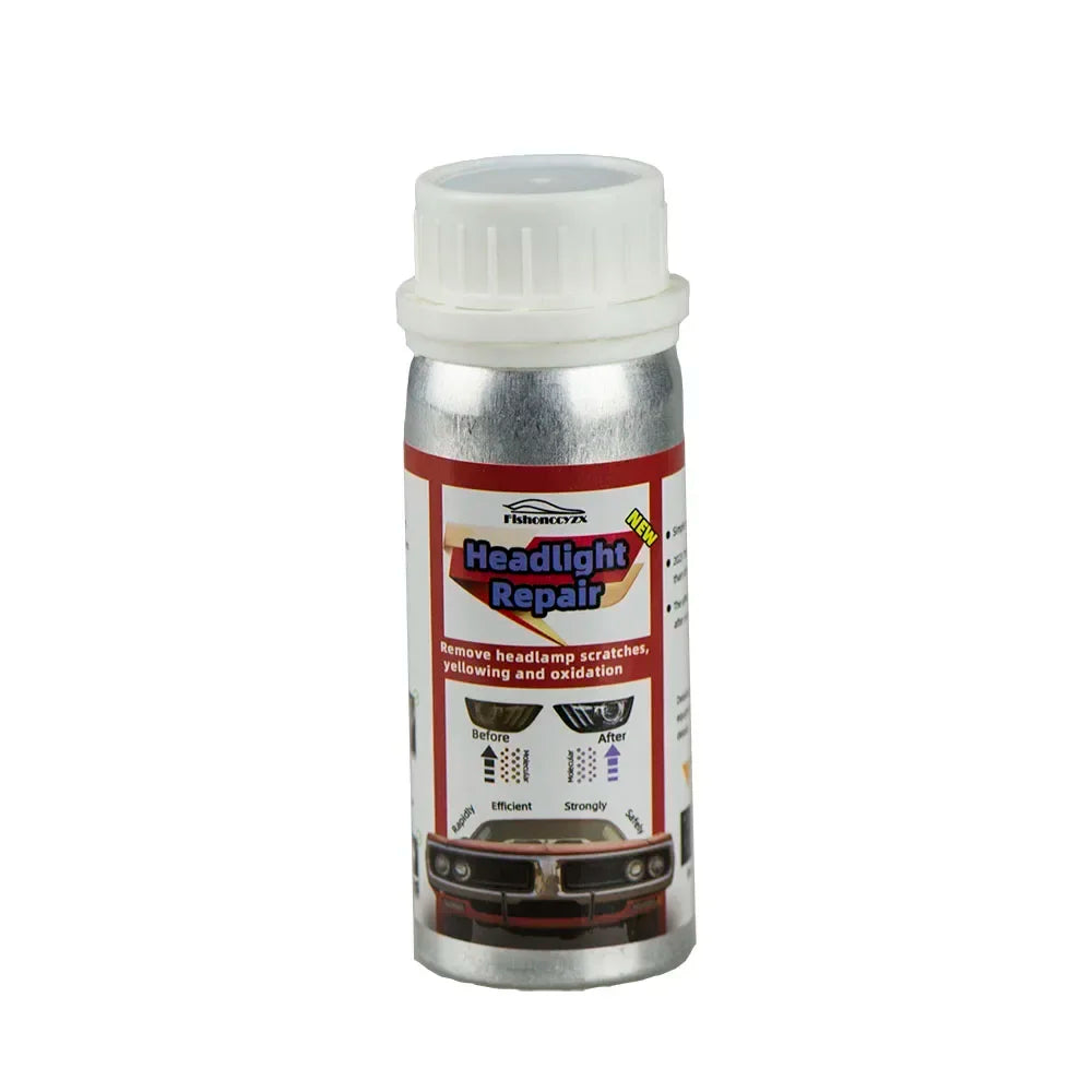 800ml Headlights Liquid Polymer Headlight Chemical Polish Repair Fluid Refurbishment Scratch Repair Polishing Headlights Kit