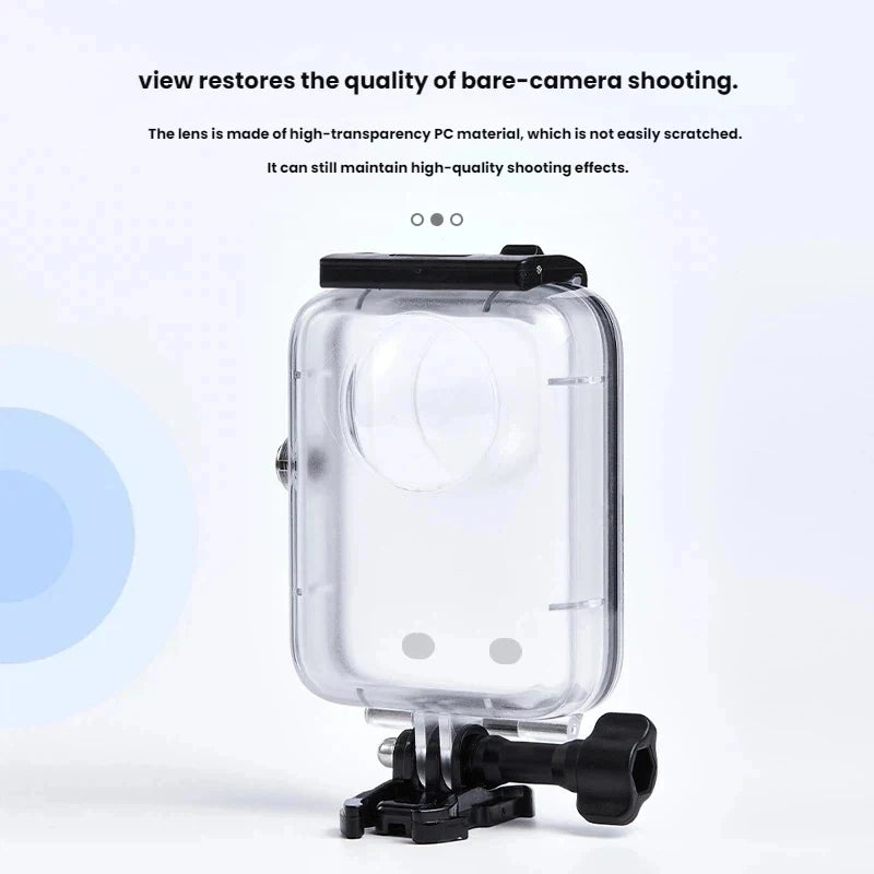 45M Deep Dive Waterproof Case for DJI Osmo 360, Anti-Fog Lens Protective Shell, Underwater Photography Housing for Action Camera