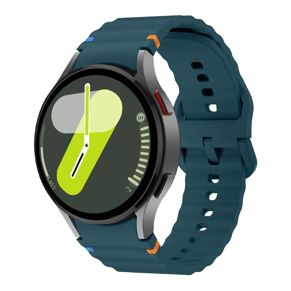 Original Sport Straps for Samsung Galaxy watch 4/5 Pro/6/7/6 classic 44mm 40mm 45 Silicone bracelet correa Galaxy watch 7 Band