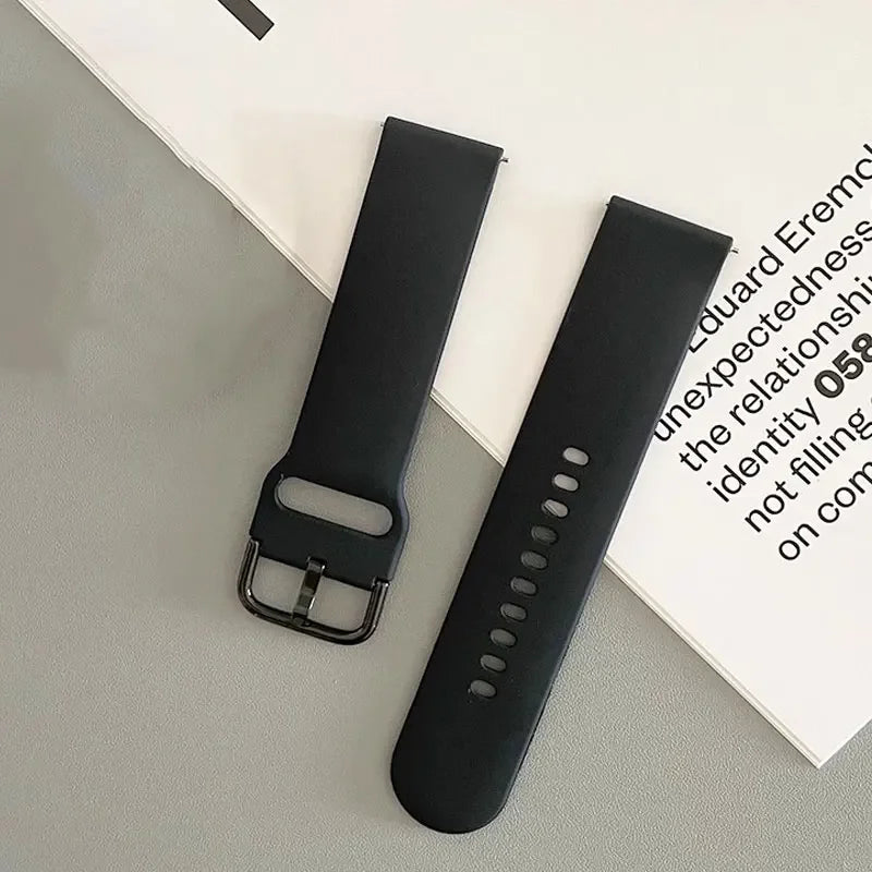 Silicone Strap For Amazfit GTS 4/2e/3/2 GTS2 Mini/GTR 4/3/Pro/2/2e Sport Bracelet Huawei watch Gt 5-4-2e-3-3 pro 20mm 22mm Bands