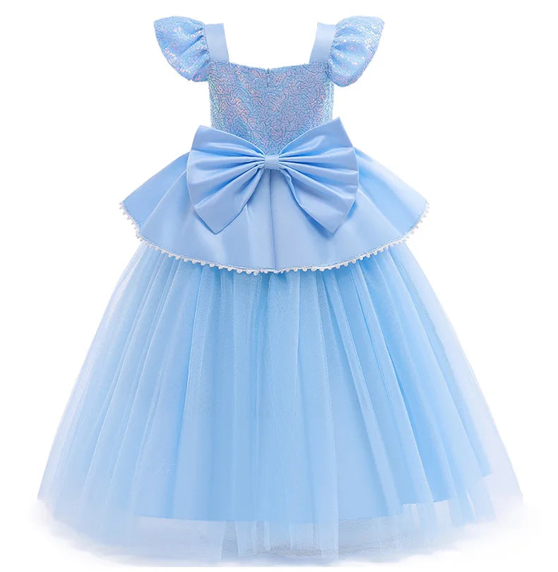 Girl Dresses Princess Cosplay Dress Up Costumes Carnival Party Princess Costumes Kids Birthday Dresses Party Dresses For Girls