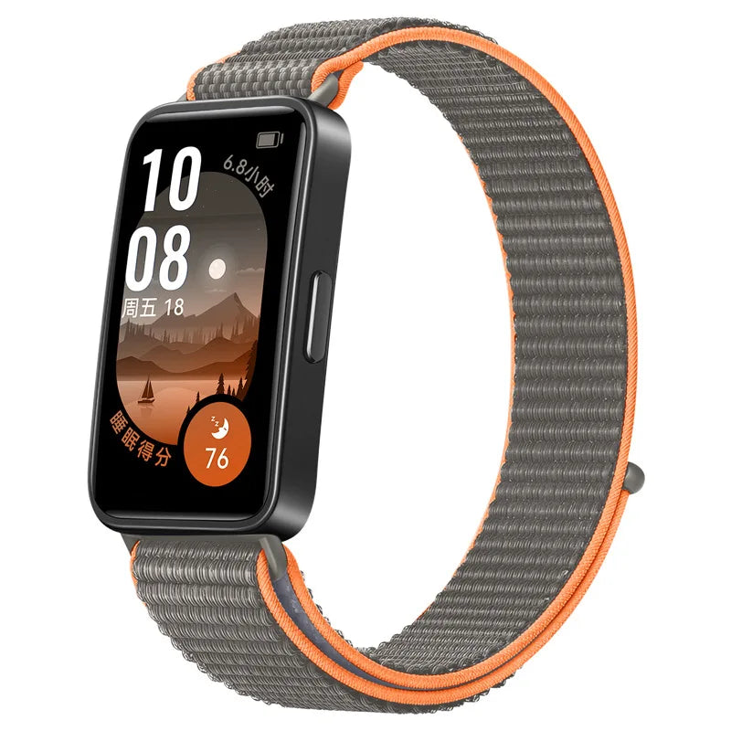 Sports Nylon Loop Strap for Huawei Band 11/11 Pro/10/9/8 Official Replacement Bracelet Belt Huawei Band 11 Wristband Accessories