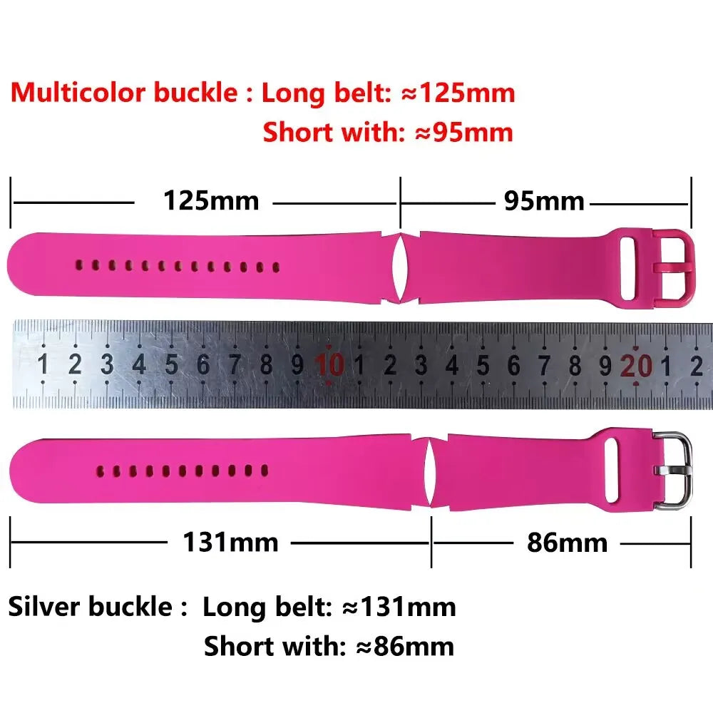 official Silicone Strap For Samsung Galaxy Watch 5 4 44mm 40mm/4Classic 46 42mm Wrist 20mm Bracelet Galaxy Watch 5 Pro 45mm Band