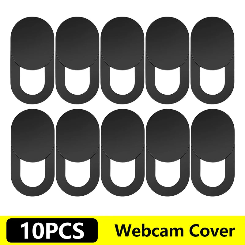 1-20Pcs Ultra-Thin Laptop Webcam Cover Self-adhesive Lens Protector For iPad Tablet PWeb Mobile Phone Lenses Privacy Sticker