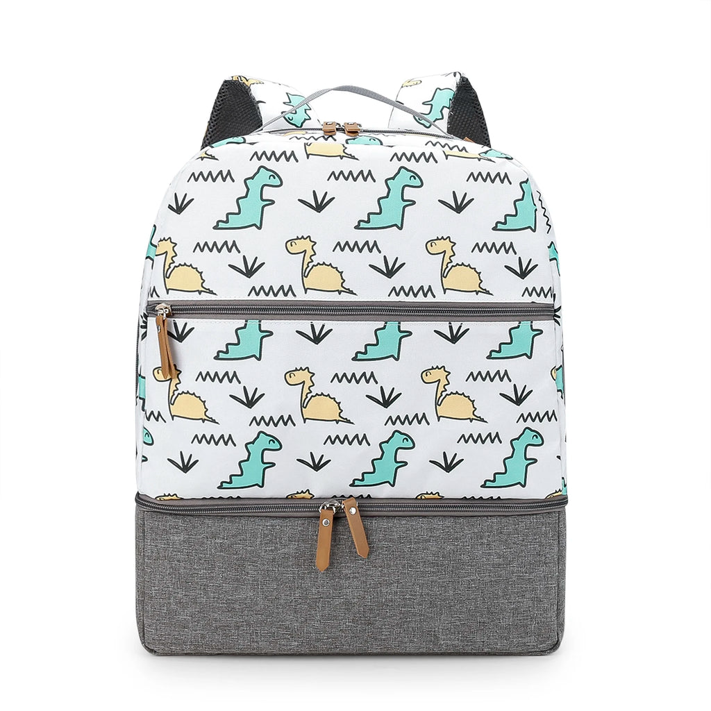Breast Pump Bag Cooler Compartment for Breast Pump - Middle Size Cooler Bag Double Layer Pumping Bag for Working Outdoor Mom