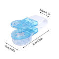 Pill Remover Tool Small Pills Dispenser Remover Pill Dispenser suitable for travel Pill Case No Contact to Take Out Pills from