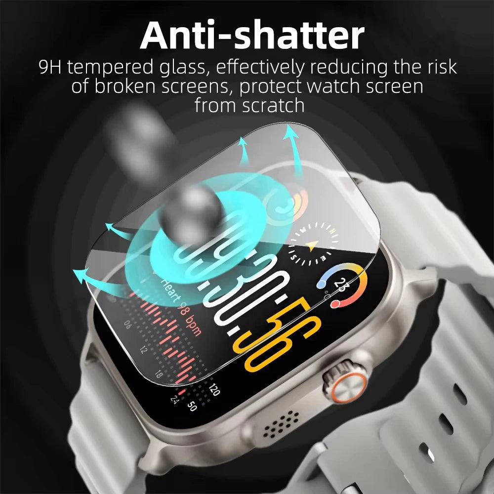 Tempered Glass Screen Protector For Realme Watch 5 Full Cover 9H HD Protective Glass For Realme Watch 5 Accessories