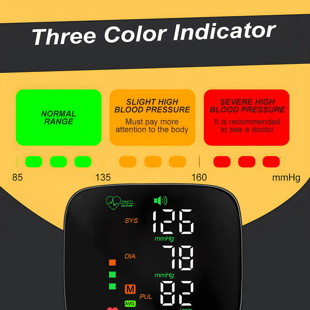 Rechargeable Wrist Blood Pressure Monitor Medical Baumanometro Digitlal Tensiometro Health Tonometer Sphygmomanometer