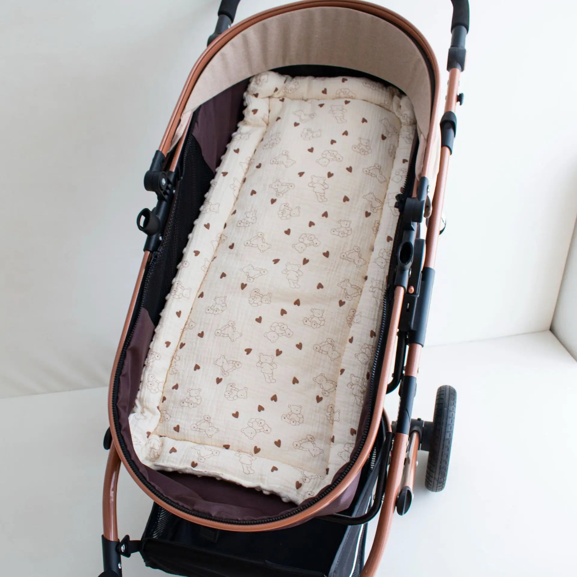 Baby Stroller Seat Cushion Soft Mattress Kids Pushchair Car Mat Stroller Accessories