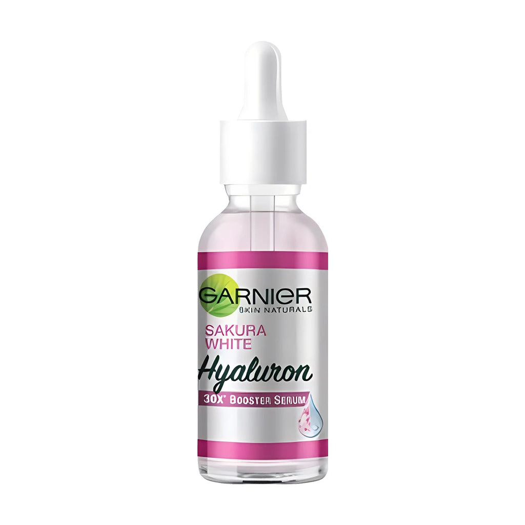 GARN Nier Pink Serum Sakura Glow 30x Hyaluronic Booster Moisturizing Serum Firming Skin Fine Lines Skin Facial Care Serum