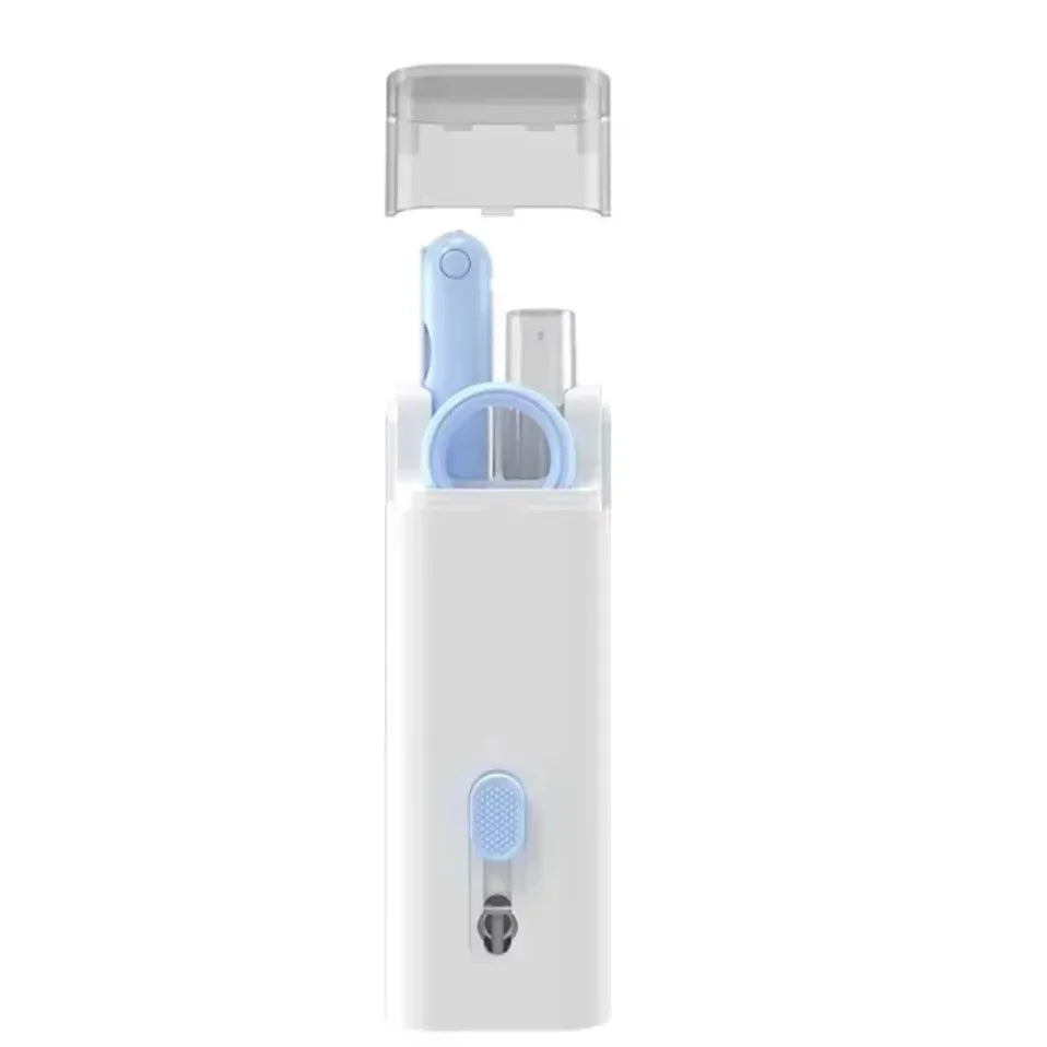 7 In 1 Multifunctional Cleaning Tool Mobile Phone Screen Cleaning Laptop Keyboard Cleaning Brush Bluetooth Headset Cleaning Pen