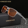 KINGSEVEN 99% Anti-Blue Ray Glasses Transparent Lens Eyeglasses Men Women Computer High Multiple Blue Light Blocking Eyewear