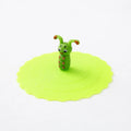 6 Colors 10cm Reusable Silicone Cup Cover Cute Seal Suction Cup Cover Dustproof Leakproof Tea Coffee Lids Cap Cup Accessories