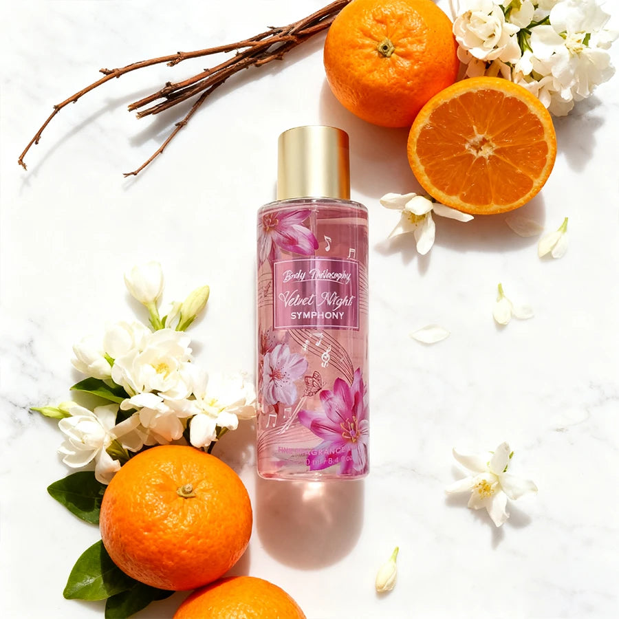 Women's Body & Hair Mist 8.4oz - 6 Fruity & Floral Scents, Spring/Summer Pheromone Fresh Fragrance Spray Perfume
