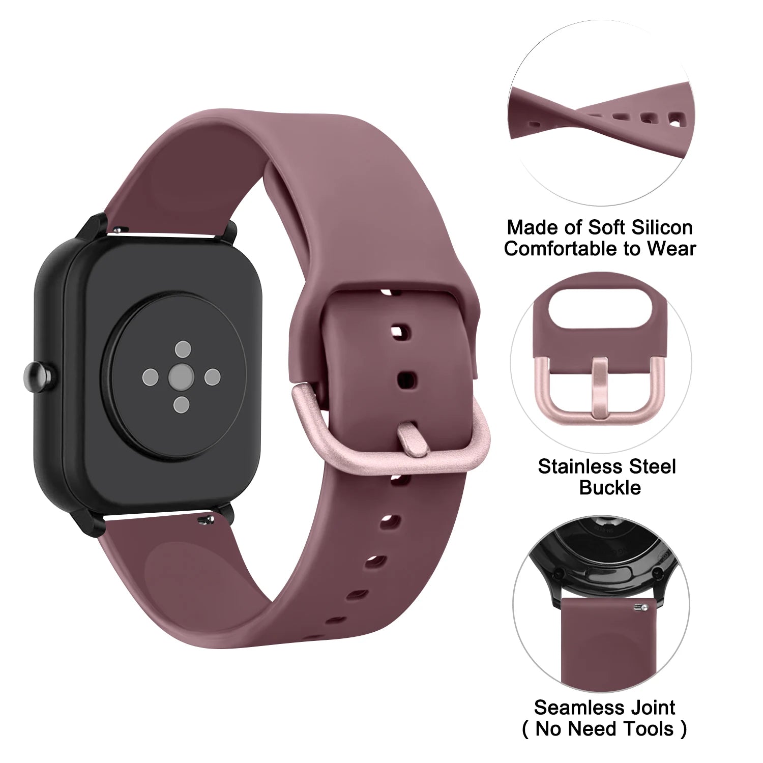 20/22mm Band For Amazfit GTS 2 4 Mini/GTS 3/GTS 2e/Bip 3 Pro/Bip U Pro/Bip S Lite Strap For Amazfit GTR 3 Pro/GTR 2 4 Watchband