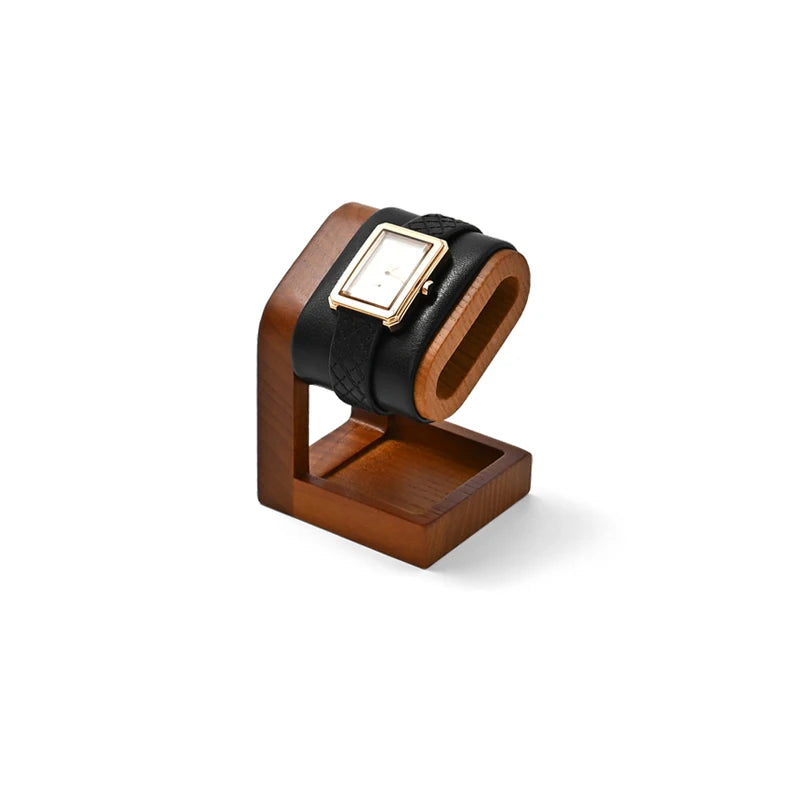 Oirlv Wooden Jewelry Organizer Bracelet Watch Display Stand Jewelry Storage Holder Watch Rack Watch Display Props For Showcase