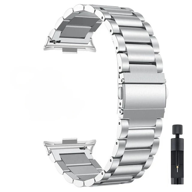 Stainless Steel Strap For Redmi Watch 4 Metal Luxury Band Replacement Watchband For Xiaomi Mi Band 8 Pro Sport Bracelet Correa
